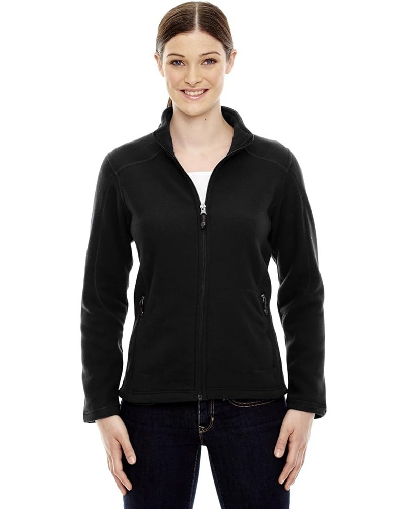 Ladies Voyage Fleece Jacket Black 703 $24.15 Jackets