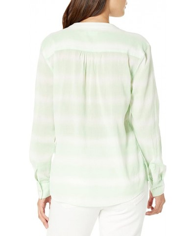 CARVE Women's Dylan Gauze Shirt Frost Tie Dye $18.38 Blouses