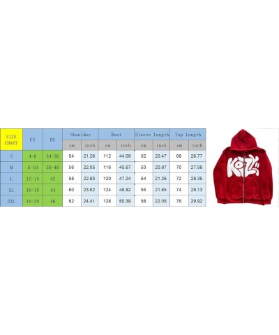 Y2k Hoodie Men Women Letter Print Zip Up Hoodie Vintage Oversized Sweatshirt Grunge Harajuku Jacket Streetwear Z-1-purple $15...