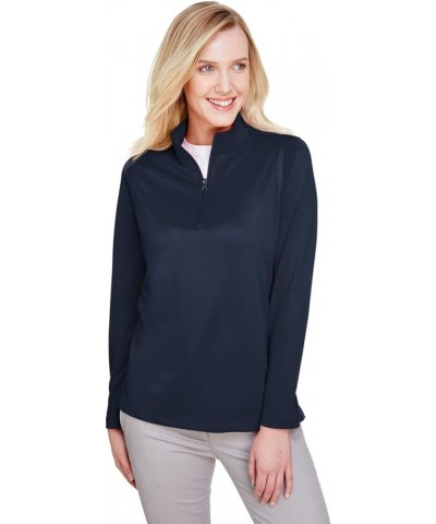 M748W Ladies' Advantage Snag Protection Plus Quarter-Zip Dark Navy $17.41 Shirts