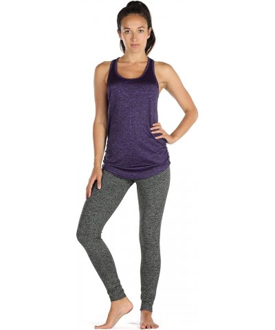 Workout Yoga Fitness Sports Racerback Tank Tops for Women Purple $13.19 Activewear