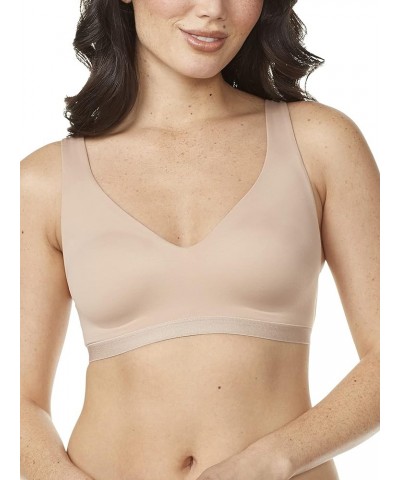 Women's Cloud 9 Super Soft, Smooth Invisible Look Wireless Lightly Lined Comfort Bra Rm1041a Toasted Almond $11.49 Lingerie