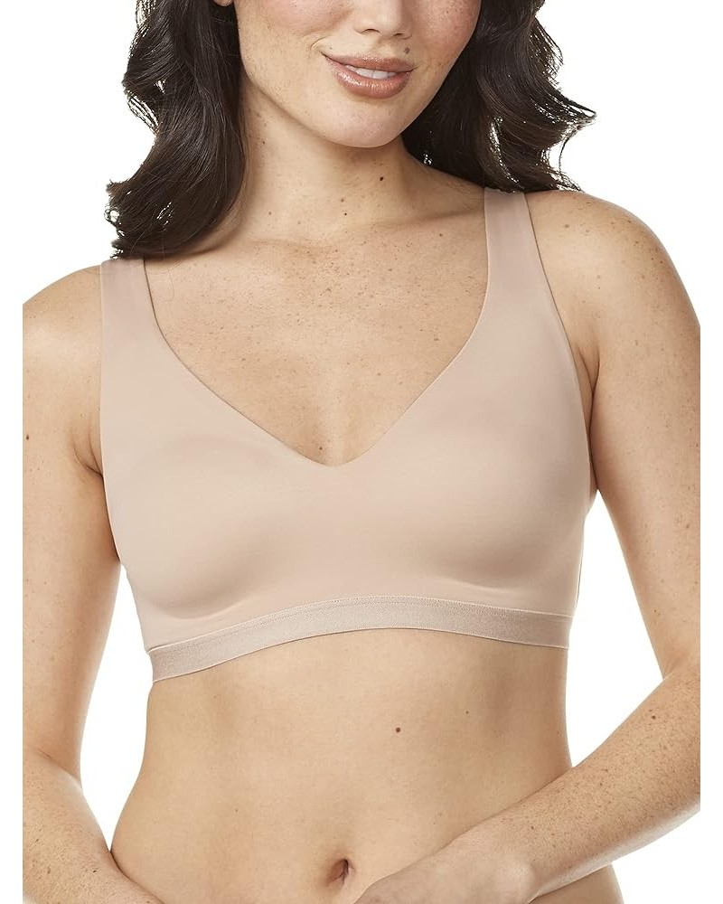 Women's Cloud 9 Super Soft, Smooth Invisible Look Wireless Lightly Lined Comfort Bra Rm1041a Toasted Almond $11.49 Lingerie