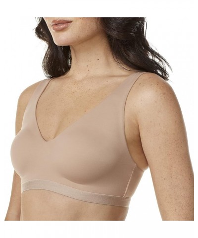 Women's Cloud 9 Super Soft, Smooth Invisible Look Wireless Lightly Lined Comfort Bra Rm1041a Toasted Almond $11.49 Lingerie