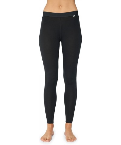 Merino Wool Base Layer Pants for Women, Thermal Long Johns Black $28.57 Underwear