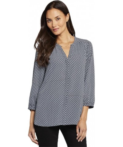 Women's Pintuck Blouse Diamond Peak $27.34 Blouses