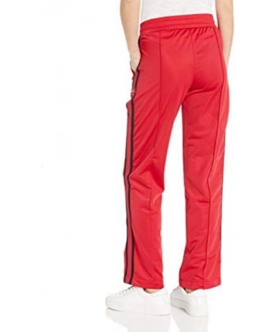 Women's Wide Leg with Stripe Drawstring Trouser Red Shoes $28.04 Pants