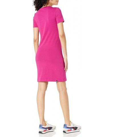 Women's Essentials Slim Tee Dress (Available in Plus Sizes) Festival Fuchsia $16.20 Dresses