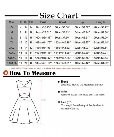 Summer Dresses for Women 2024,Casual Loose V-Neck Spaghetti Straps Maxi Swing Beach Dresses 7-cyan $9.51 Dresses