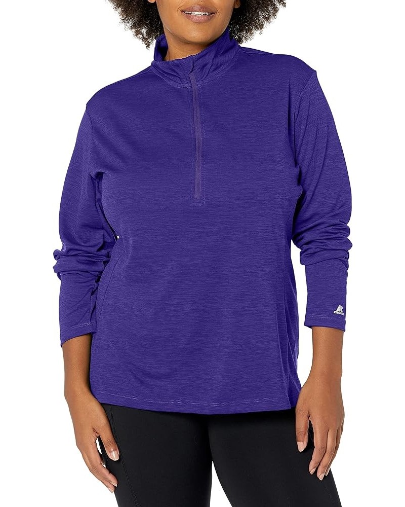 Women's Lightweight Performance 1/4 Zip Purple $14.69 Jackets