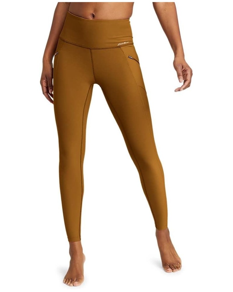 Women's Trail Tight Leggings - High Rise Tall Antique Bronze $10.48 Activewear