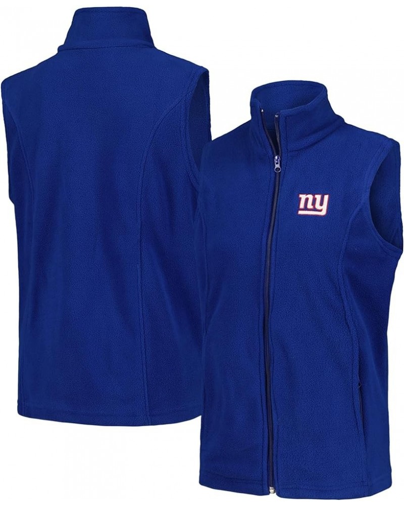 Women's NFL Houston Fleece Full-Zip Vest New York Giants New York Giants, Royal $19.53 Jackets