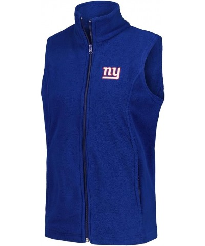 Women's NFL Houston Fleece Full-Zip Vest New York Giants New York Giants, Royal $19.53 Jackets