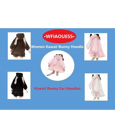 New Women Kawaii Bunny Hoodie,Bunny Ear Hoodies for Women,Kawaii Hoodies for Women,Womens Anime Cosplay Hoodies 3 $10.51 Hood...