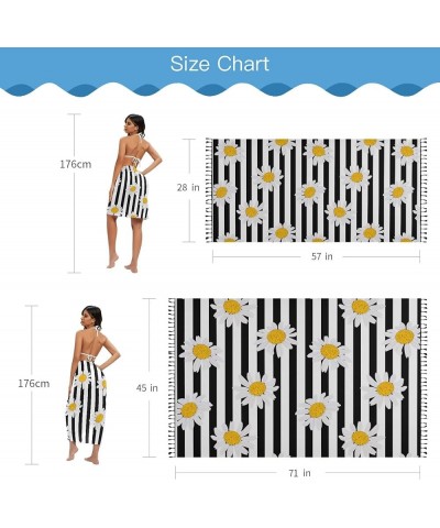 Women's Cover Ups Skirt Sarongs Beach Wrap Skirt Cover Up Bikini for Swimwear Short Multicolor Short01 $10.78 Swimsuits