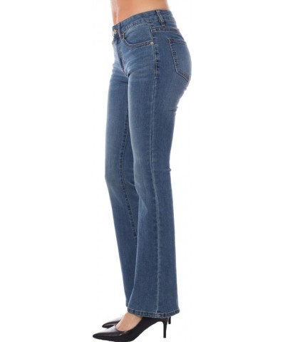 Women's Sexy Stylish Flare Bell Bottom Slim Bootcut Jean Medium Denim $13.85 Jeans