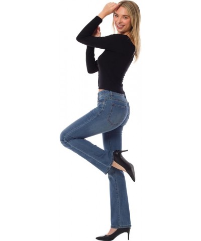 Women's Sexy Stylish Flare Bell Bottom Slim Bootcut Jean Medium Denim $13.85 Jeans