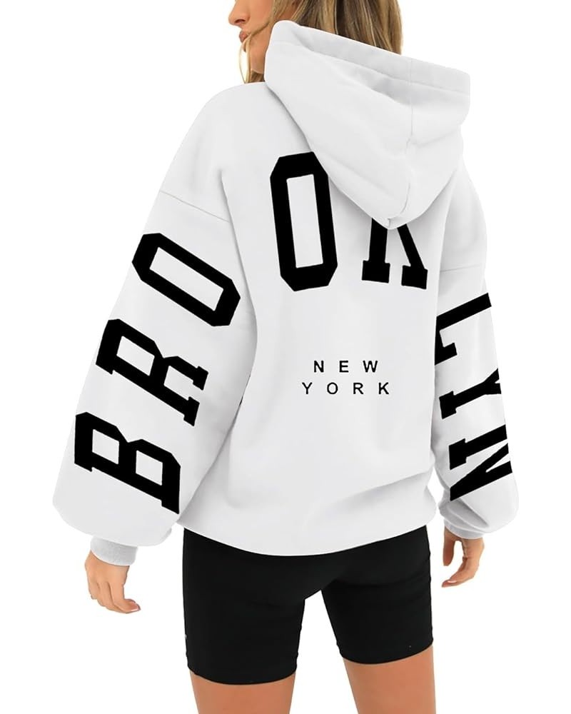 Hoodies for Women Trendy - Women's Fashion Hoodies & Sweatshirts Oversized Hoodie y2k Clothes Fall Pullover Top 2-white $4.99...