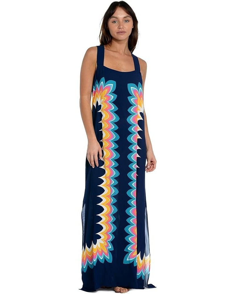 Women's Maxi Dress Swimsuit Cover Up Midnight//New Wave $14.82 Swimsuits