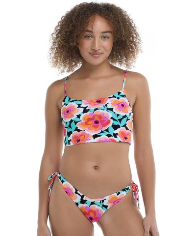 Women's Selena Crop Bikini Top Swimsuit Kensho Floral $8.92 Swimsuits