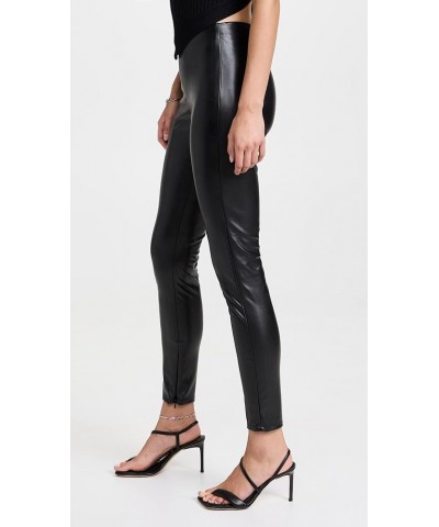 Women's Berdine Faux Leather Leggings Black $60.27 T-Shirts