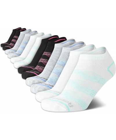 Women's Athletic Socks - Performance Low Cut Socks (12 Pack) Multi Wave $11.04 Activewear