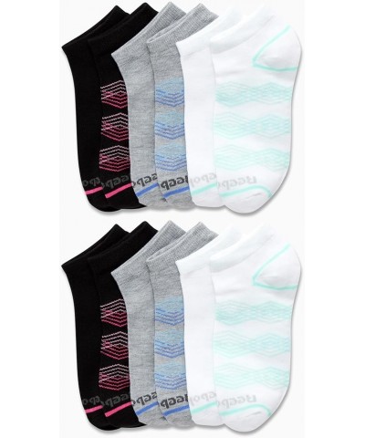 Women's Athletic Socks - Performance Low Cut Socks (12 Pack) Multi Wave $11.04 Activewear