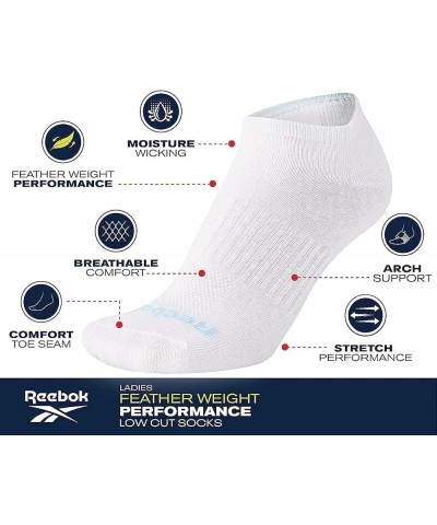 Women's Athletic Socks - Performance Low Cut Socks (12 Pack) Multi Wave $11.04 Activewear