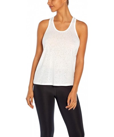 Women's Scrunch Tank Top White $12.08 Tanks