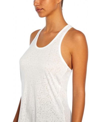 Women's Scrunch Tank Top White $12.08 Tanks