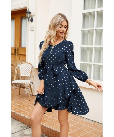 Semi Formal Dresses for Women 2023 Smocked Dress Bridesmaid Going Out Rehearsal Dinner Dresses Empire Waist Dress Blue $25.19...