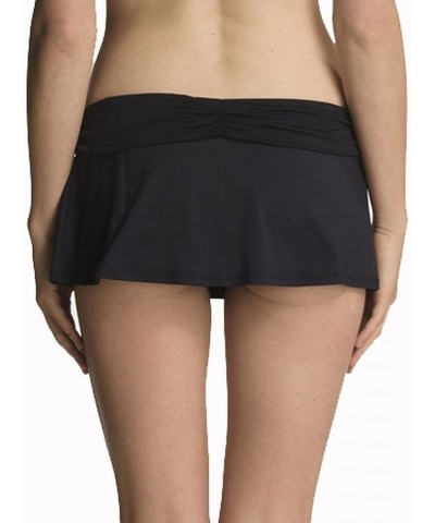 Women's Standard Skirted Hipster Bikini Swimsuit Bottom Black1 $26.49 Swimsuits