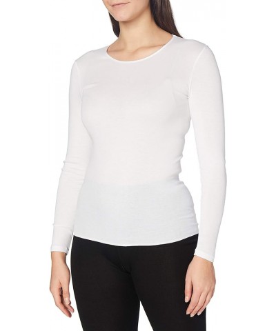 Women's Seamless Long Sleeve Shirt White $36.75 Lingerie