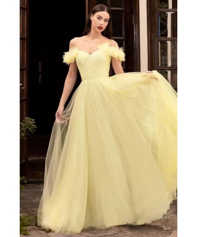 Off Shoulder Tulle Prom Dresses Long Corset Fairy Sweetheart Ruched Formal Evening Party Ball Gown for Women Regency $48.12 D...