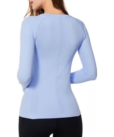 Long Sleeve Workout Tops for Women Slim Fit,High-Stretch & Ultra-Soft Yoga Athletic Long Sleeve Shirts with Thumbhole Style A...