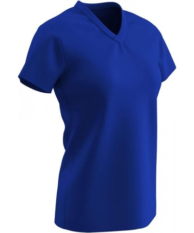 Women's Star Ladies' V-Neck T-Shirt Small Royal $8.41 Jerseys