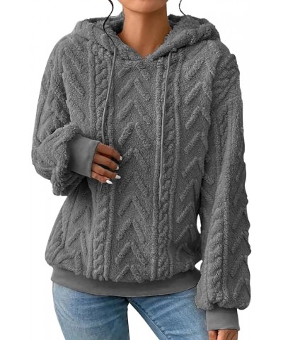 trendy hoodies for women valentines sweatshirt winter plus size work clothing for women lightweight sweater Dark Gray 3 $11.7...