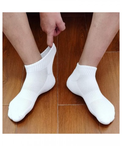 Women's Moisture Wicking Athletic Low Cut Ankle Cotton Socks Cushion or Non Cushion Comfortable 4/6/10 Pairs Cushion White 6 ...