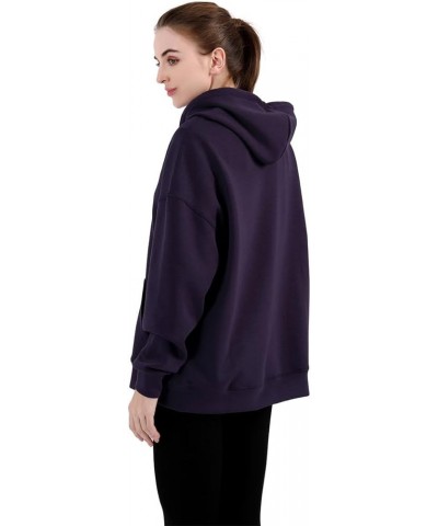 Women's Loose Zip-up Hoodie, Fashionable Casual Zip Oversized Sweatshirt Casual Drawstring Zip Up Hoodie with Pocket 2-kqg $1...