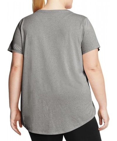 Dry Legend Crew Tee (Sizes 1X-3X) Dark Grey Heather/Black 1 1X $29.29 Activewear