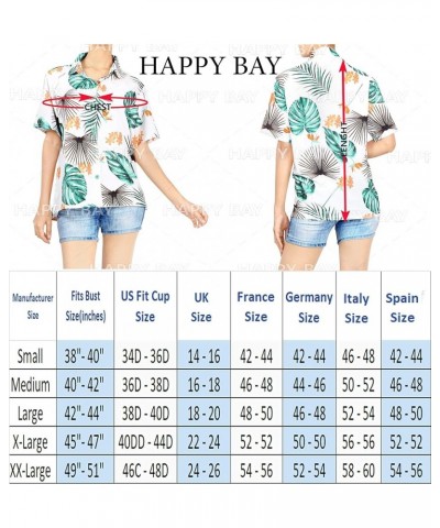 Women's Button Down Blouses Colorful Blouses Vacation Party Short Sleeve Relaxed Holidays Bohemian Summer for Women Flamingos...