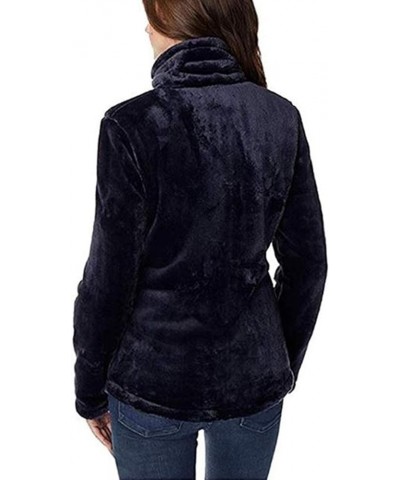 Heat Women Soft & Cozy Plush Velvet Full Zip Jacket Storm $25.64 Jackets