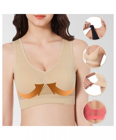 Hanaus Bra, Hanahome Bra, Hanahome Sports Bra, Breathable Sports Bra, Breathable Cool Liftup Air Bra Skin $8.99 Lingerie