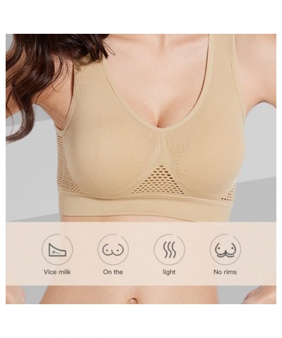 Hanaus Bra, Hanahome Bra, Hanahome Sports Bra, Breathable Sports Bra, Breathable Cool Liftup Air Bra Skin $8.99 Lingerie