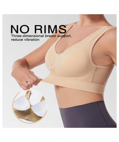 Hanaus Bra, Hanahome Bra, Hanahome Sports Bra, Breathable Sports Bra, Breathable Cool Liftup Air Bra Skin $8.99 Lingerie