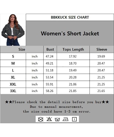 Womens Fall Corduroy Cropped Shackets Button Down Puff Sleeve Lightweight Short Jacket Winter Coat 2-copper $21.65 Jackets