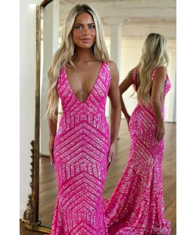 Sparkly One Shoulder Sequin Prom Dresses for Women Side Slit A Line Long Formal Evening Cocktail Gowns for Teens PU005 02-sil...