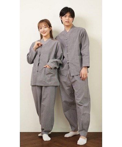 Unisex Hanbok Set, Korea Traditional Clothing, BTS Casual Hanbok for Yoga and Meditation, Temple Clothes Light Grey $47.48 Dr...