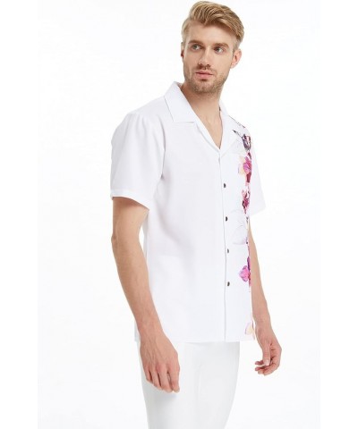 Matchable Family Hawaiian Luau Men Women Girl Boy Clothes in Watercolor Orchid Men Men Short Sleeve Side $22.75 Dresses