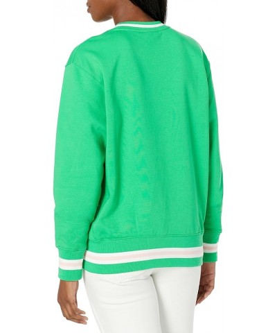 Midweight Crew, Oversized, Women's Sweatshirts Green Crisp $15.67 Activewear